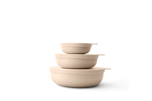 Styleware Nesting Bowl Set of 3 - Biscotti - Kitchen Antics