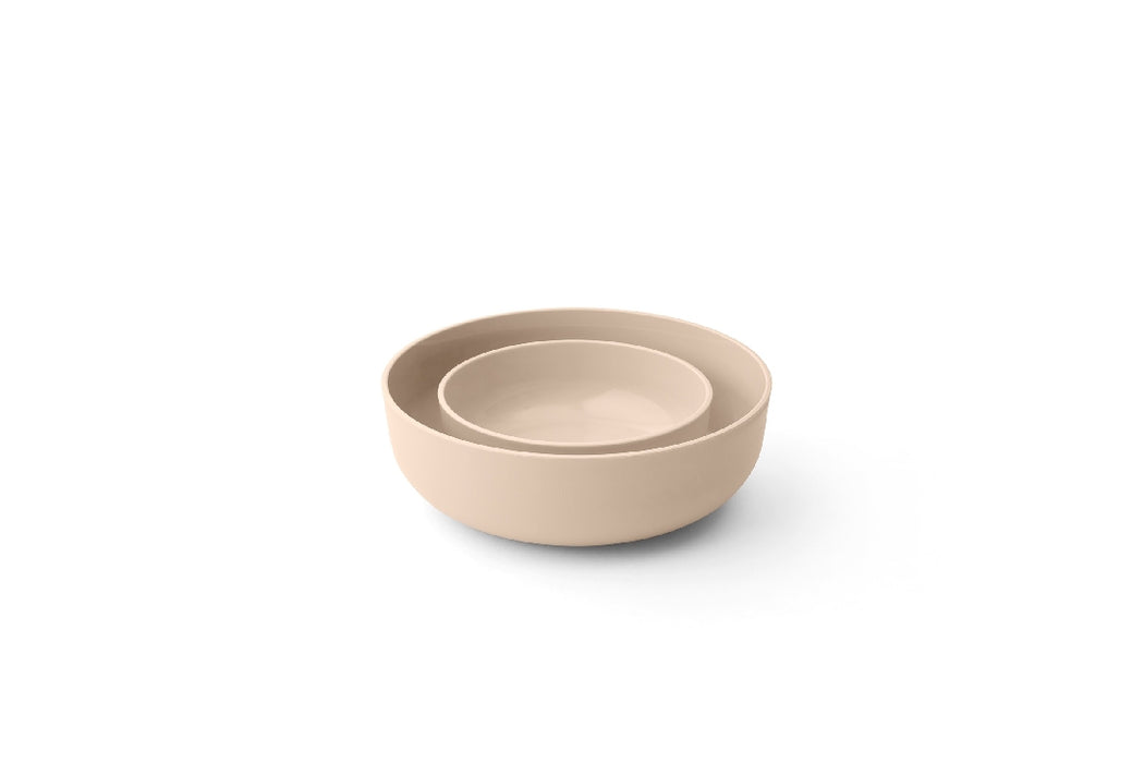 Styleware Nesting Bowl Set of 2 - Biscotti - Kitchen Antics