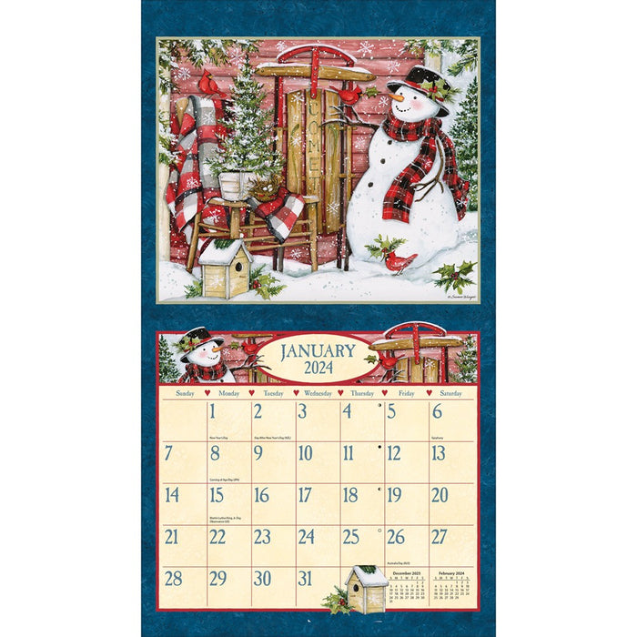 2024 Lang Calendar Heart and Home by Susan Winget - Kitchen Antics