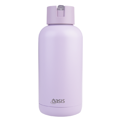 Oasis 'Moda' Ceramic Lined S/S Triple Wall Insulated Drink Bottle 1.5lt - Orchid - Kitchen Antics