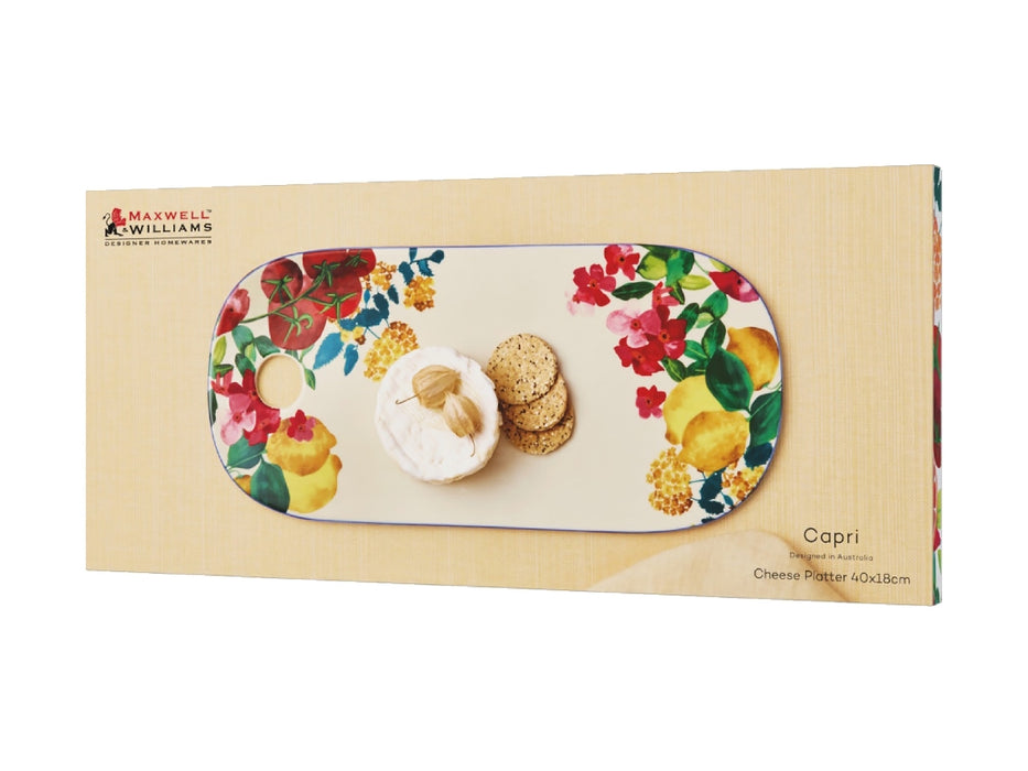 MW Capri Cheese Platter 40x18cm Gift Boxed - Kitchen Antics