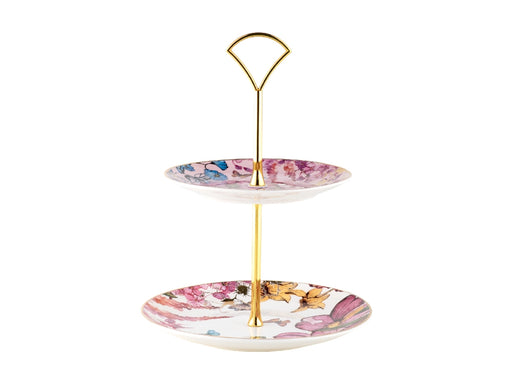 MW Estelle Michaelides Enchantment 2 Tiered Cake Stand Gift Boxed - Kitchen Antics