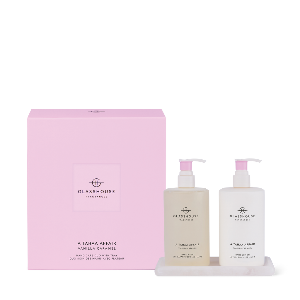 Glasshouse Hand Wash & Lotion Tray Set A Tahaa Affair — Kitchen Antics — free download