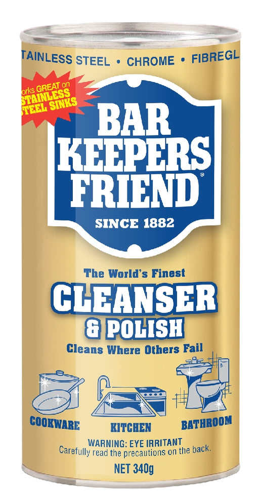 Bar Keepers Friend Cleanser & Polish 340g - Kitchen Antics