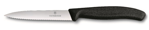 Victorinox Vegetable Knife 10cm Serrated - Black - Kitchen Antics