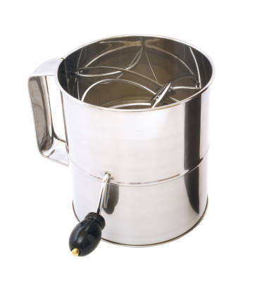Cuisena Flour Sifter (Crank Handle) - 8 Cup - Kitchen Antics
