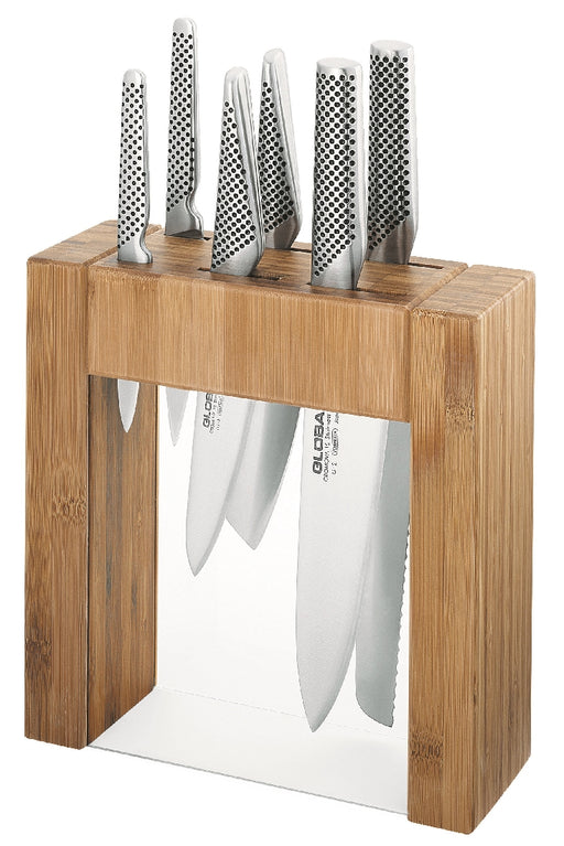 Global Ikasu 7 Piece Knife Block Set - Kitchen Antics