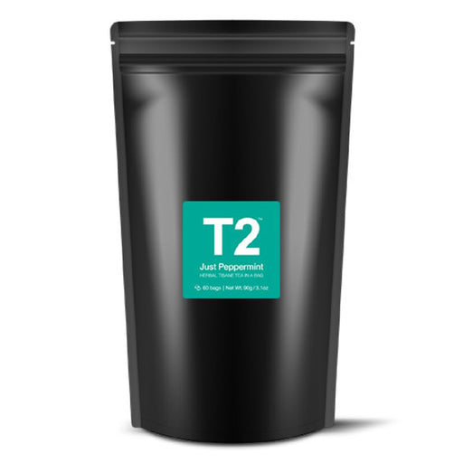 T2 Tea Bags Foil 60pk - Just Peppermint - Kitchen Antics