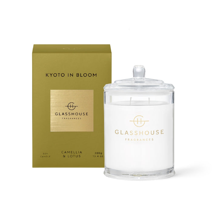 Glasshouse Candle 380g - Kyoto In Bloom - Kitchen Antics