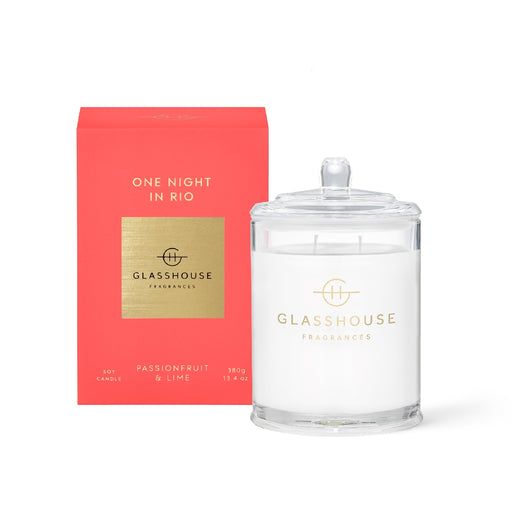 Glasshouse Candle 380g - One Night in Rio - Kitchen Antics