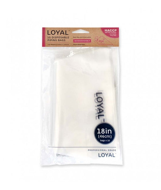Loyal Disposable Piping Bag Pk10 - 18"/45cm - Kitchen Antics