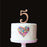 Cake & Candle Cake Topper - Rose Gold #5 - Kitchen Antics