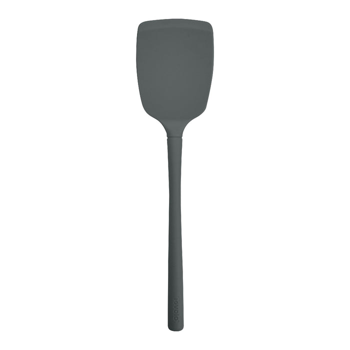 Tovolo Flex-Core All Silicone Solid Turner - Charcoal | Online Kitchen Shop