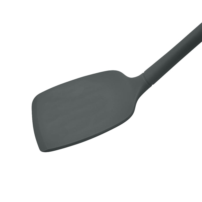 Tovolo Flex-Core All Silicone Solid Turner - Charcoal