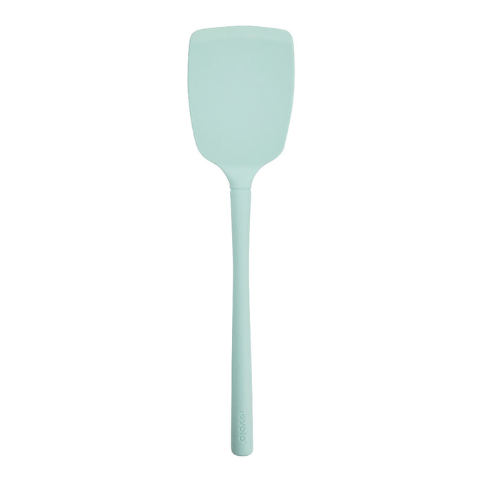 Tovolo Flex-Core All Silicone Solid Turner - Light Aqua