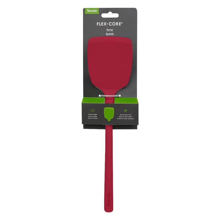 Tovolo Flex-Core All Silicone Solid Turner - Cayenne