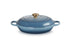 Le Creuset Signature Shallow Casserole 30cm - Chambray Gold