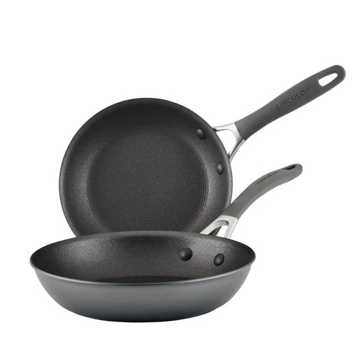 Circulon ScratchDefence Non Stick Open Skillet Twin Pack 21.5 + 25.4cm