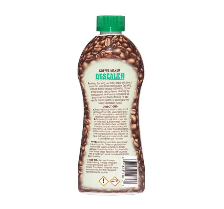Bar Keepers Friend Coffee Maker Descaler 355ml