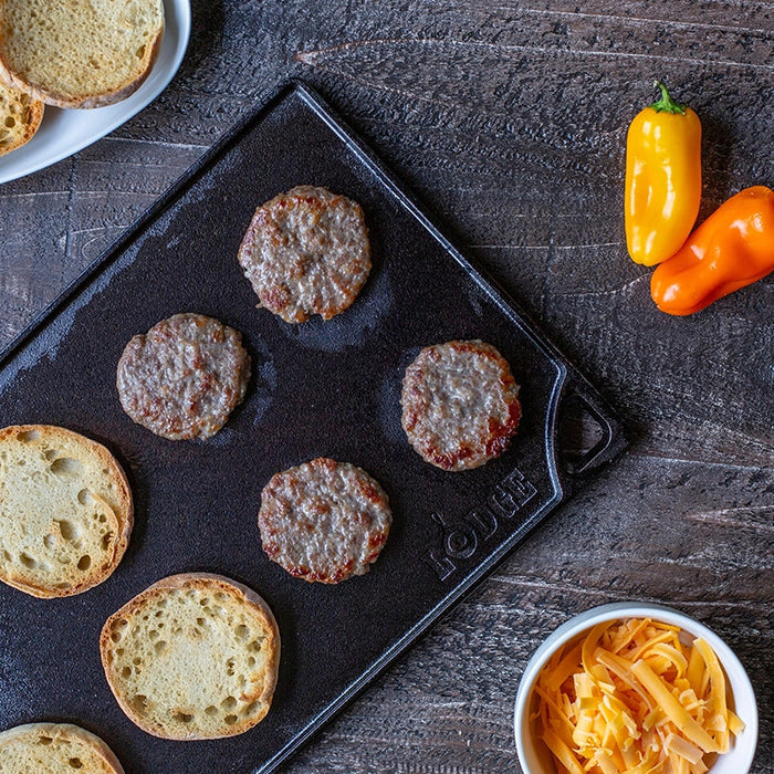 Lodge Cast Iron Rectangular Reversible Grill/Griddle