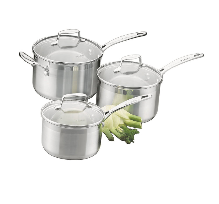 Scanpan Impact 3pc Saucepan Set