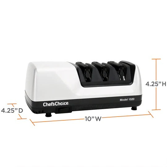 Chef's Choice 1520 Electric Knife Sharpener - White