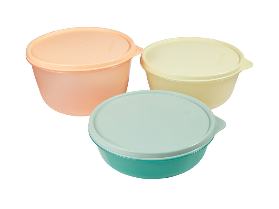 Tupperware Modular Variety Bowl Set of 3 950ML / 1.4L / 1.9L Gift Boxed