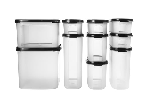Tupperware Modular Dry Food Container Set of 10 Gift Boxed