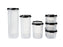 Tupperware Modular Oval Dry Food Container Set of 6 Gift Boxed