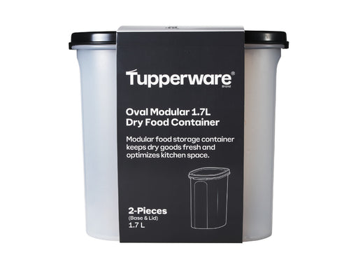 Tupperware Modular Oval Dry Food Container 1.7L
