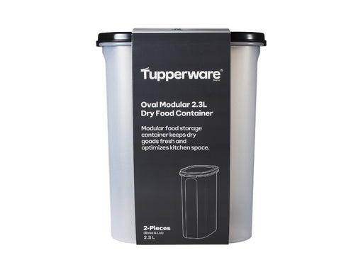 Tupperware Modular Oval Dry Food Container 2.3L