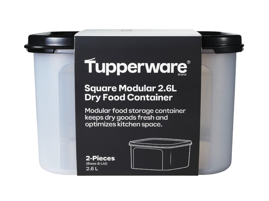 Tupperware Modular Square Dry Food Container 2.6L