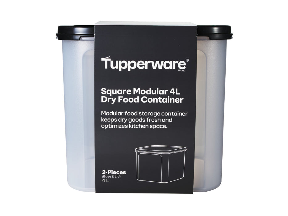 Tupperware Modular Square Dry Food Container 4L