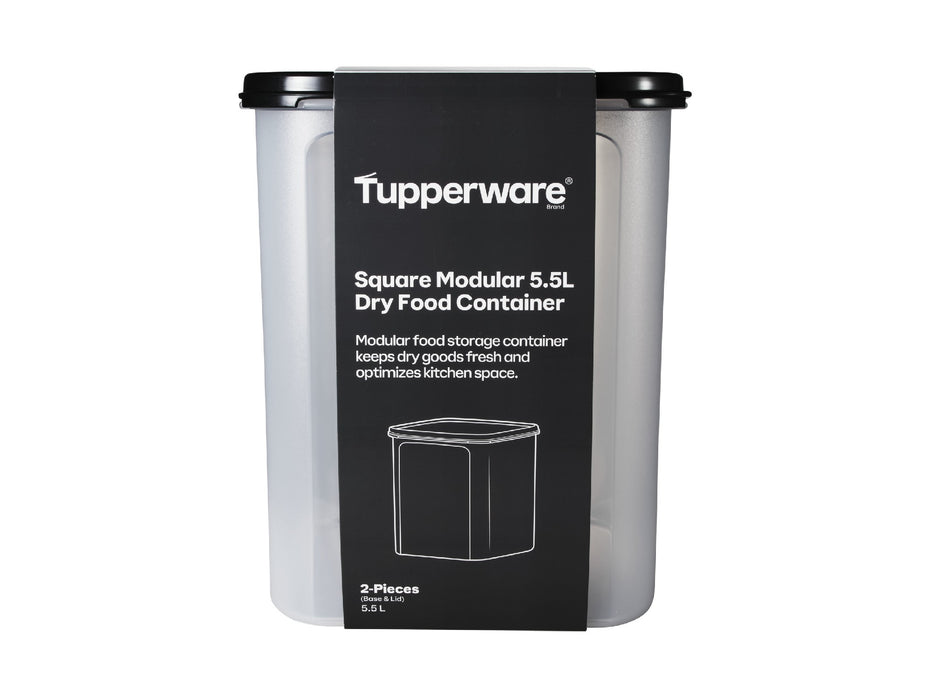 Tupperware Modular Square Dry Food Container 5.5L