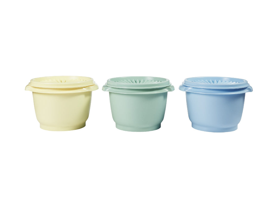 Tupperware Heritage Small Bowl Set of 3 600ML