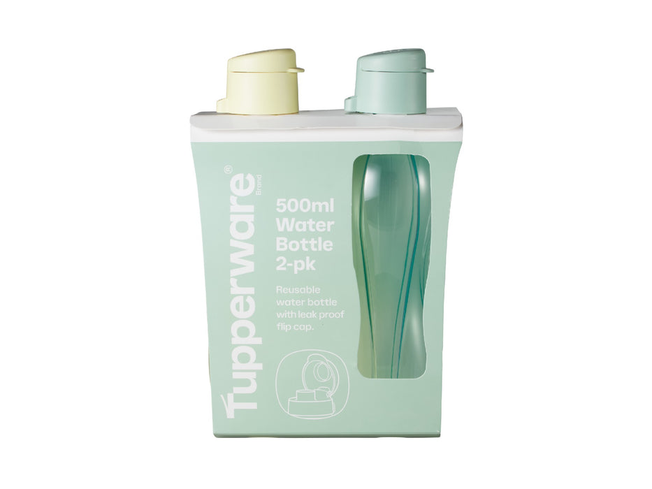 Tupperware Eco Water Bottle Set of 2 500ML