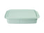 Tupperware Divided Rectangle Lunch Box 1L Green