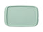 Tupperware Divided Rectangle Lunch Box 1L Green