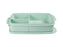 Tupperware Divided Rectangle Lunch Box 1L Green