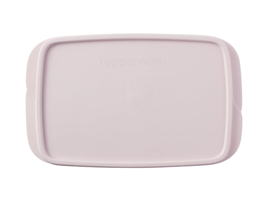 Tupperware Divided Rectangle Lunch Box 1L Pink