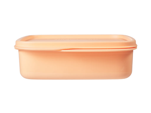 Tupperware Divided Square Lunch Box 550ML Orange