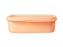 Tupperware Divided Square Lunch Box 550ML Orange