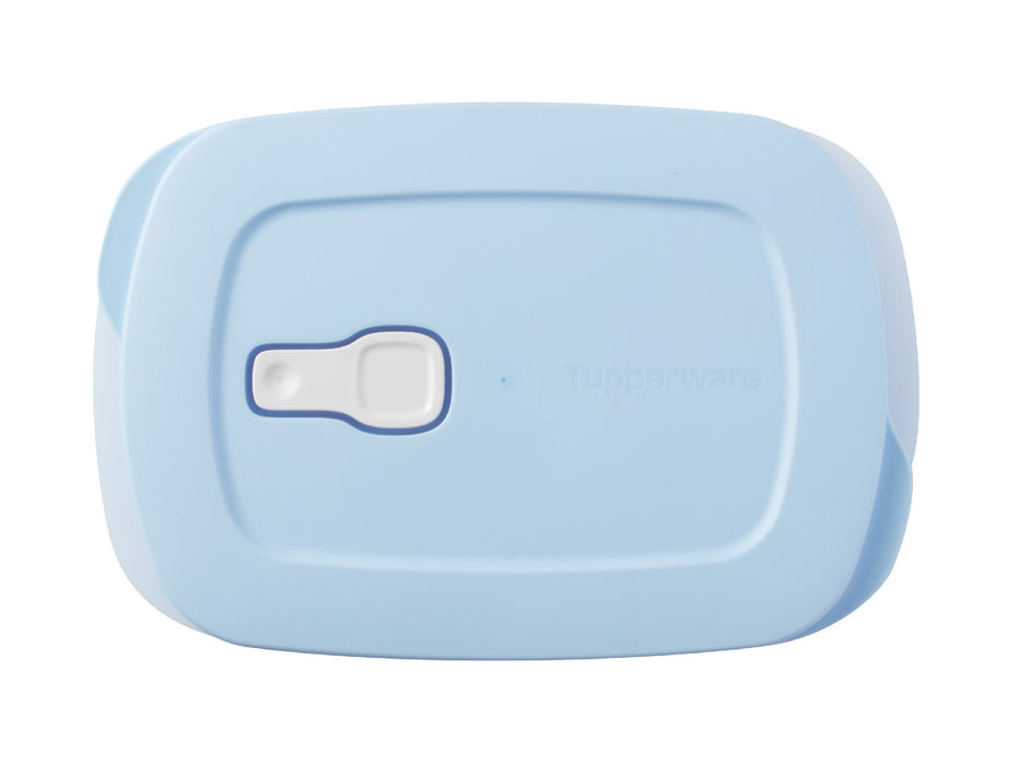 Tupperware Microwavable Rectangle Food Container 1L Blue
