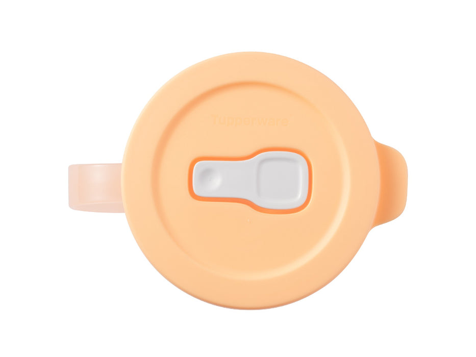Tupperware Microwavable On-The-Go Mug 460ML Orange