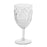 Flair Acrylic Scollop Wine Glass - Clear