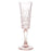 Flair Acrylic Crystal Cut Flute - Pink