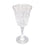 Flair Acrylic Crystal Cut Wine Glass - Clear