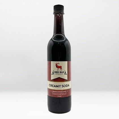 Red Elk Mixing Syrup 750ml - Creamy Soda