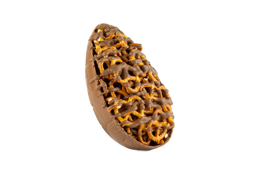 Junee Licorice & Chocolate: Chocolate Large Egg - Pretzel