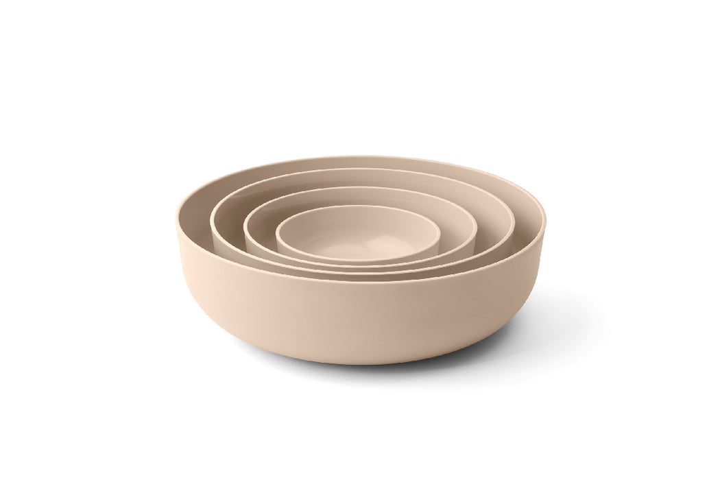 Styleware Nesting Bowl Set of 4 - Biscotti - Kitchen Antics